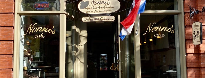 Nonno's Italian Coffee Parlor is one of coffeehouse treasure map.
