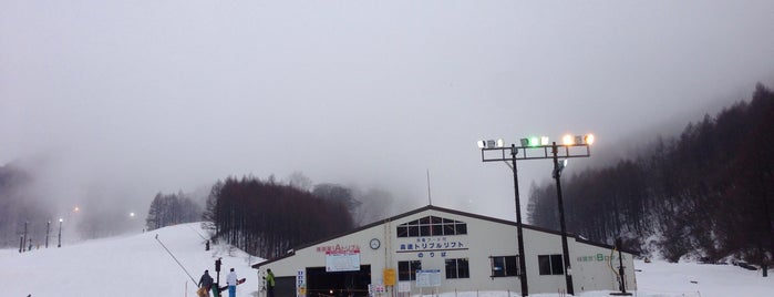 星野リゾート 猫魔スキー場 is one of 東北のスキー場.