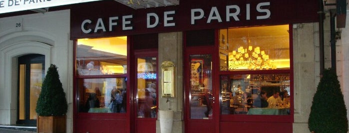Café de Paris is one of Switzerland.