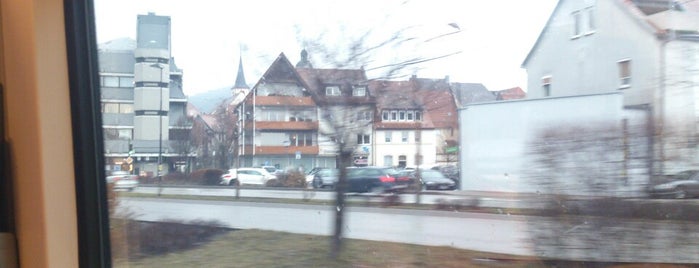 Bahnhof Mosbach West is one of Bf's Baden (Nord).