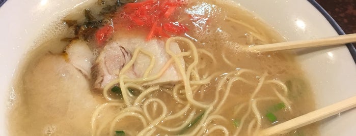 博多長浜屋台ラーメン あぁ博多人情 is one of Lieux qui ont plu à Shin.