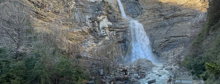 Cascada de Sorrosal is one of Aragón.