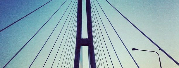 Russky Bridge is one of vladivostok 2013.