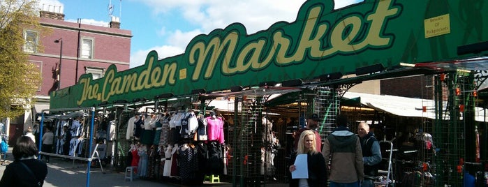 Camden Lock Market is one of London.