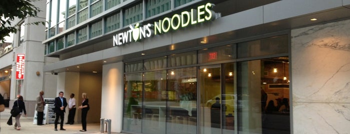 Newton's Noodles is one of DC Food.
