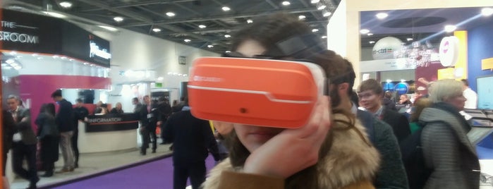 EduGeek @ BETT Stand E150 is one of Lugares favoritos de John.