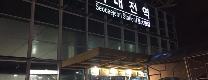 Seodaejeon Stn. - KTX/Korail is one of DAEJEON.