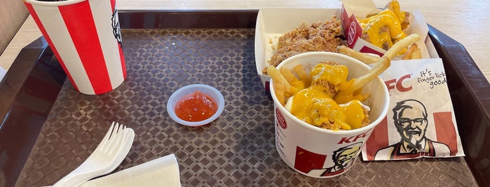 KFC is one of 20 favorite restaurants.