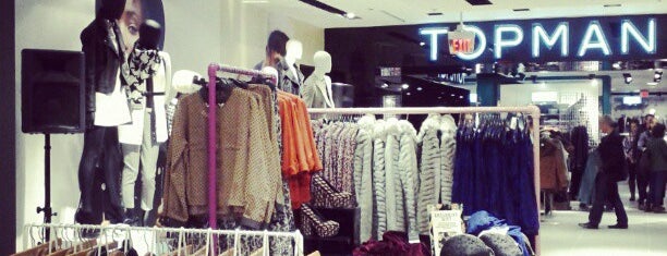 TOPSHOP / TOPMAN is one of Grace’s Liked Places.