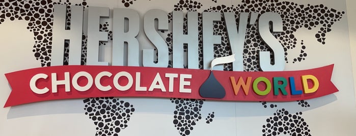 Hershey's Chocolate World is one of สถานที่ที่ ꌅꁲꉣꂑꌚꁴꁲ꒒ ถูกใจ.