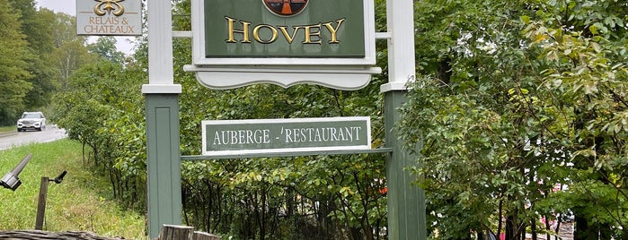 Manoir Hovey is one of Dining Heaven.
