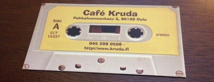 Cafe Kruda is one of Oulu hoods.