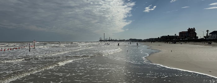 Galveston Island Beach is one of Galveston.