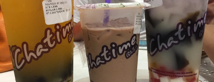Chatime is one of The 13 Best Places for Milk Tea in Jakarta.