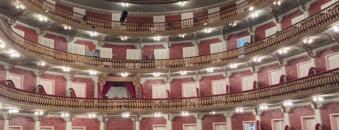 Teatro da Paz is one of belém/pará.