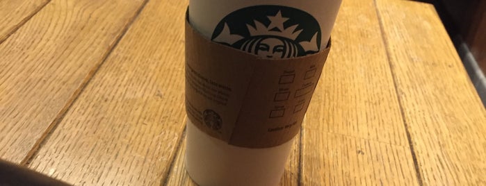 Starbucks is one of Tempat yang Disukai Thirsty.