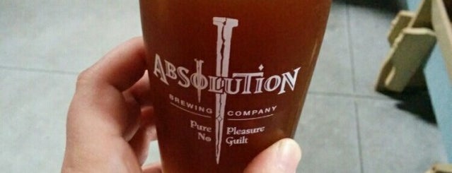 Absolution Brewing Company is one of Local Brews.