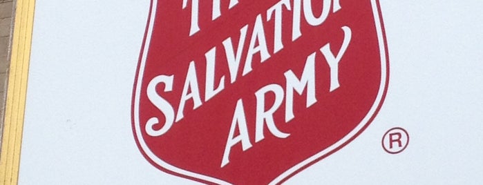 Salvation Army Red Shield Store is one of chi.