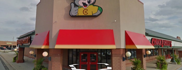 Chuck E. Cheese is one of The Great Food Adventure.