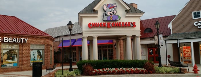 Chuck E. Cheese is one of Top picks for Pizza Places.