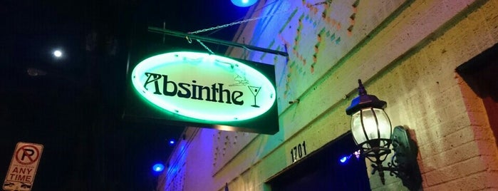 Absinthe Lounge is one of Tempat yang Disukai Chris.