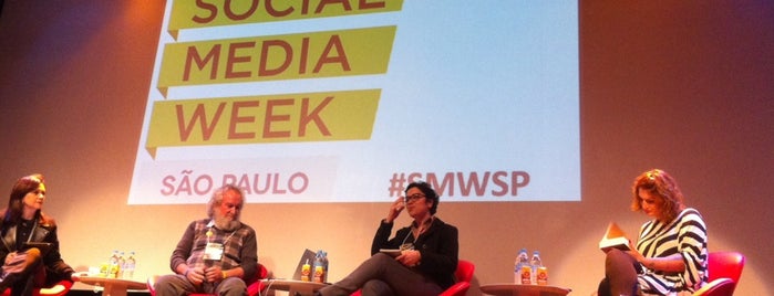 Social Media Week - SP is one of Lugares favoritos de Anna Terra.