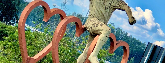 Estátua do Pelé is one of 巨像を求めて.