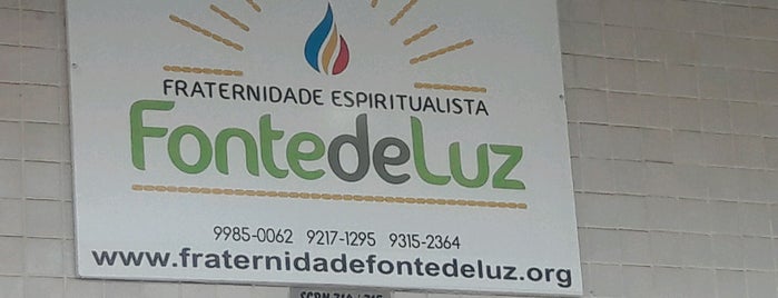 Fraternidade Espiritualista Fonte de Luz is one of Ju'nun Beğendiği Mekanlar.