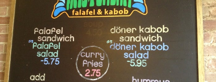 Amsterdam Falafel & Kabob is one of Justinさんの保存済みスポット.