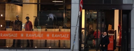 G-Star RAW Store is one of Amsterdam.