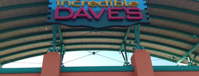 Incredible Dave's is one of Arcades.