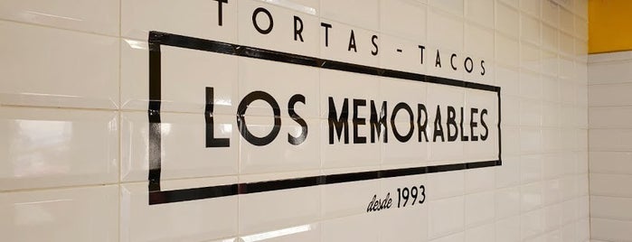 Los Memorables is one of Locais salvos de Oscar.