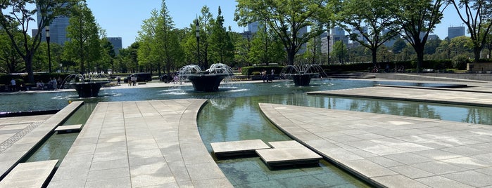 Wadakura Fountain Park is one of Tokyo.