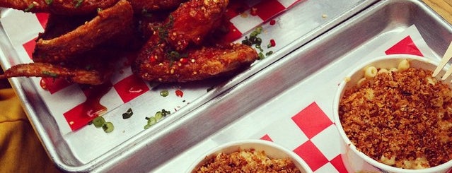 Wangs is one of The 13 Best Places for Mac & Cheese in Park Slope, Brooklyn.