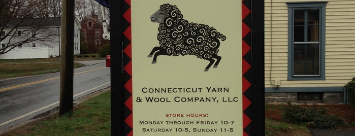 Connecticut Yarn & Wool is one of NE.