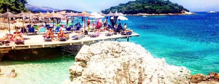 Bora Bora Beach is one of Corfu, Greece.
