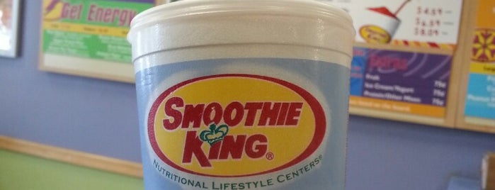 Smoothie King is one of Lugares favoritos de Macy.