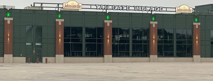 Johnsonville Tailgate Village is one of Green Bay & Northern Brown Cty Bars.
