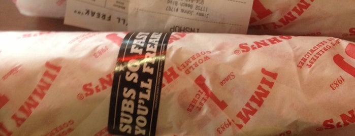 Jimmy John's is one of New Places to Eat.
