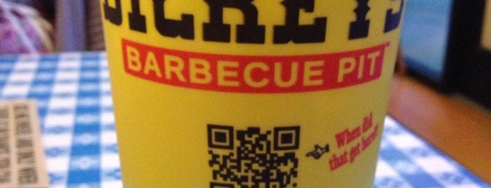 Dickey's Barbecue Pit is one of places I like.