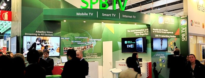 SPB TV booth at MWC is one of GSMA MWC.