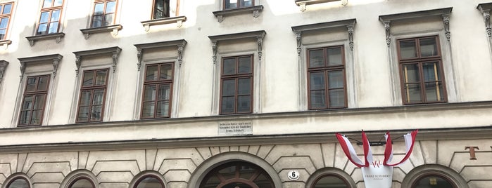 Schubert Sterbewohnung is one of สถานที่ที่ Stefan ถูกใจ.