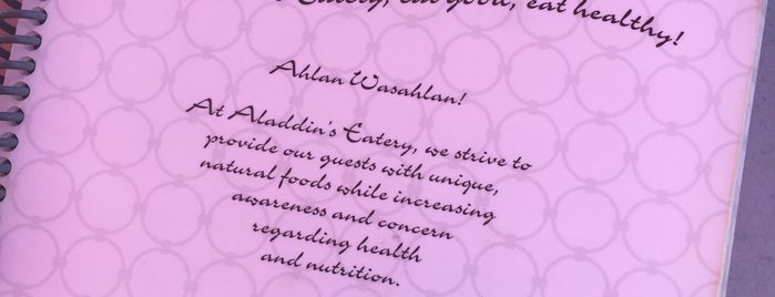 Aladdin's Eatery is one of Rachel'in Beğendiği Mekanlar.