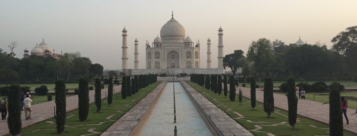 Taj Mahal is one of India.