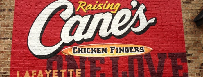 Raising Cane's Chicken Fingers is one of New Orleans/Lafayette.