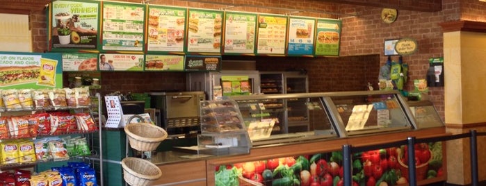 SUBWAY is one of Favorite Food Places.