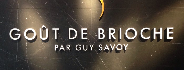 Goût de Brioche par Guy Savoy is one of Pâtisserie & douceur.
