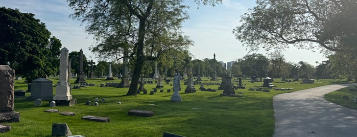 Graceland Cemetery is one of awesome/nerd places.