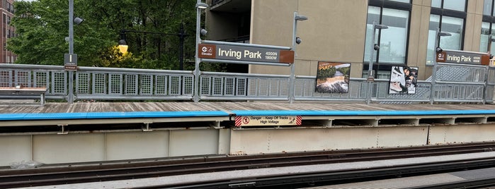 CTA - Irving Park is one of Brown Line.