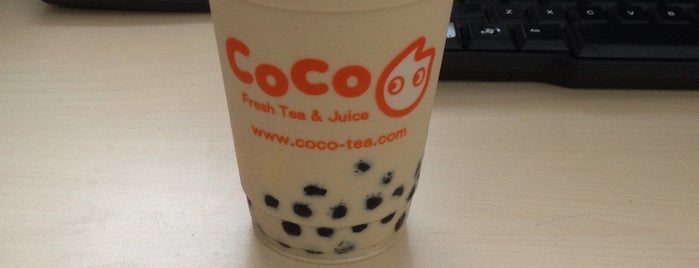 Coco Milk Tea is one of Dee’s Liked Places.